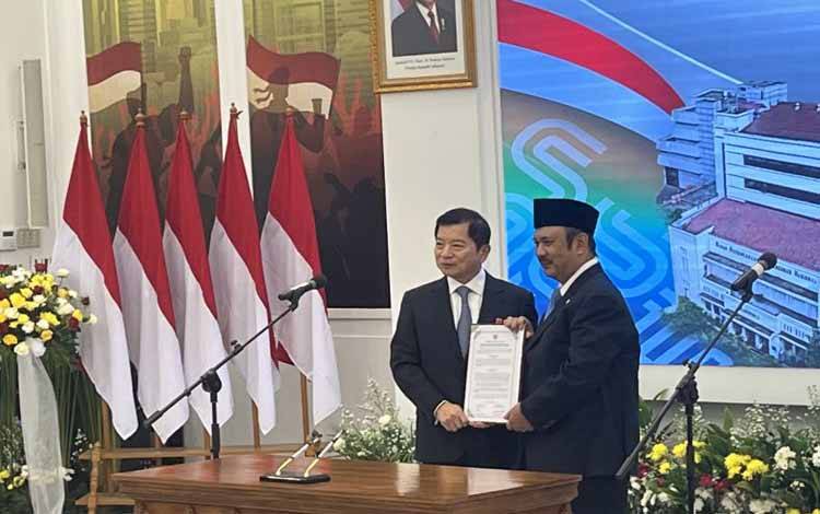 Rachmat Pambudy Terima Sertijab sebagai Menteri PPN 2024-2029