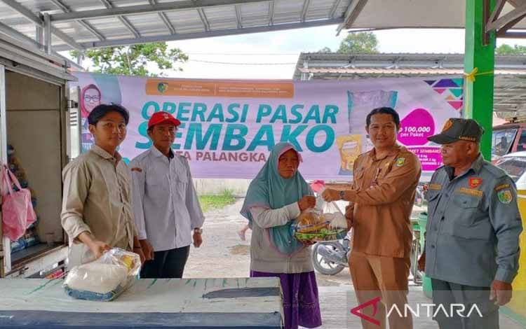 Pasar Murah di Palangka Raya Sasar Rumah Tangga Miskin