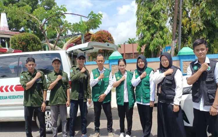 Dinkes Kapuas Lakukan Pendampingan Rangkaian Kegiatan Hari Santri Nasional 2024