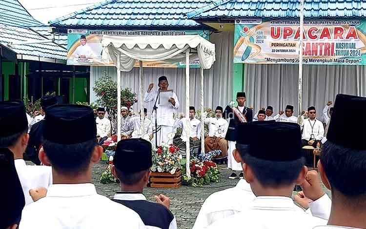Kemenag Barito Utara Peringati Hari Santri Nasional 2024