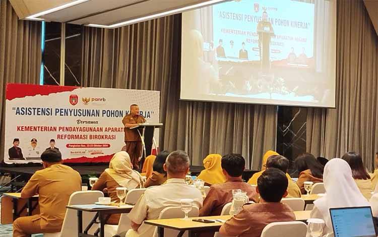 Pemkab Kobar Susun Pohon Kinerja untuk Resntra SOPD 2025-2029