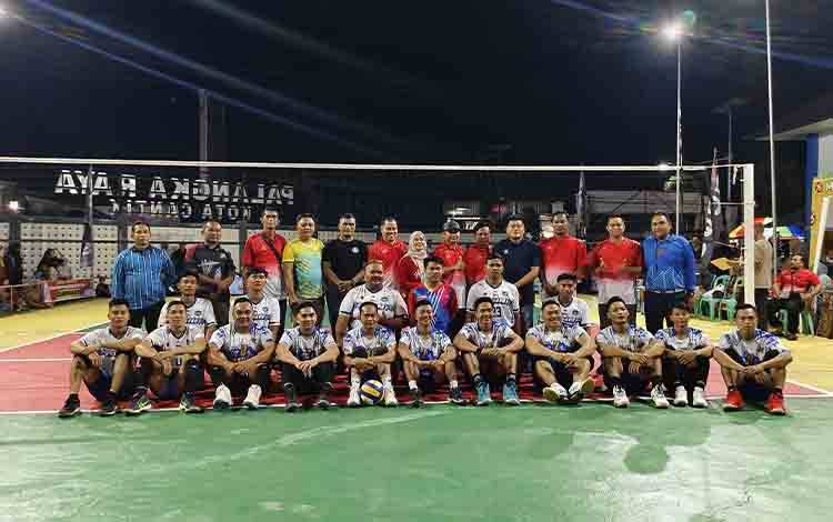 Lurah Kalampangan Adakan Turnamen Bola Voly