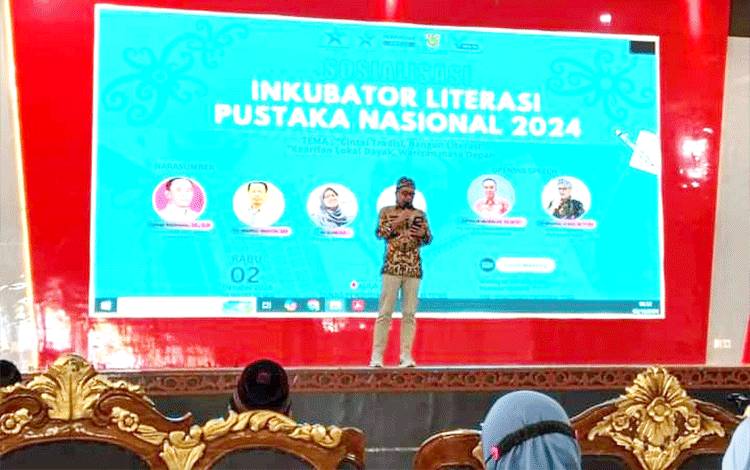 Sosialisasi Inkubator Literasi Pustaka Nasional di Palangka Raya