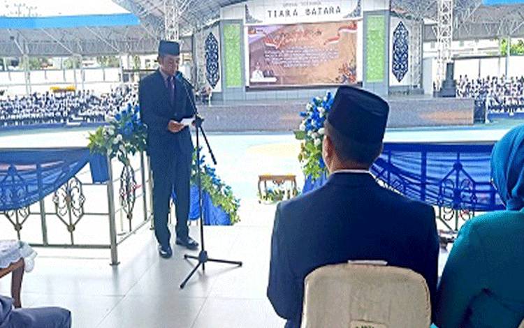 Pengukuhan 93 Kades dan BPD Barito Utara Terdiri dari Dua Kelompok