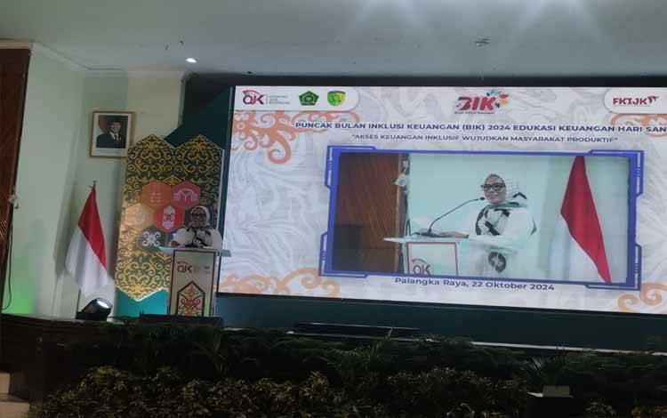 Pj Wali Kota Palangka Raya Apresiasi OJK Beri Edukasi Keuangan untuk Santri