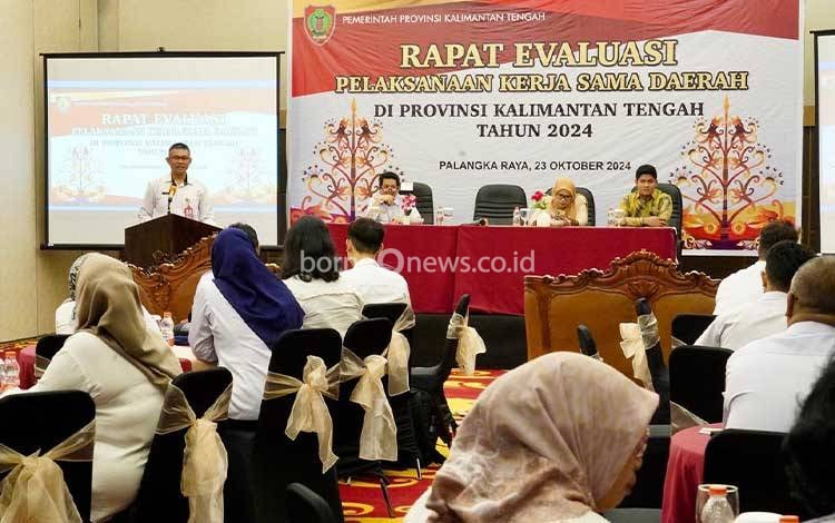 Rapat Evaluasi Kerja Sama Daerah Kalteng 2024: Dorong Sinergi dan Inovasi Pembangunan
