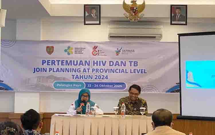 Dinkes Gelar Pertemuan HIV dan TB Joint Planning At Provincial Level di Kalimantan Tengah