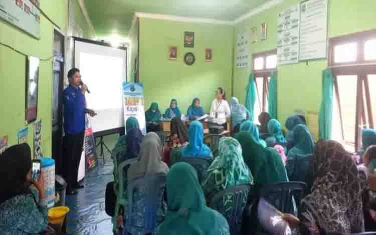 Sosialisasi Kampanye KOMPAK Kapuas di Kecamatan Pulau Petak untuk Cegah KDRT