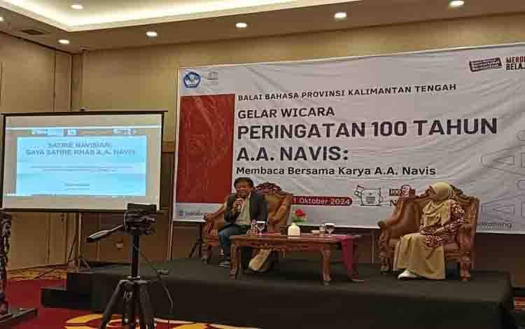 Gelar Wicara: Membaca Karya Sastra Berikan Makna Positif bagi Pembacanya