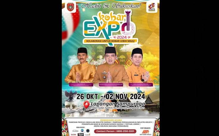 Artis Ibukota Bakal Tampil Meriahkan Kobar Expo 2024