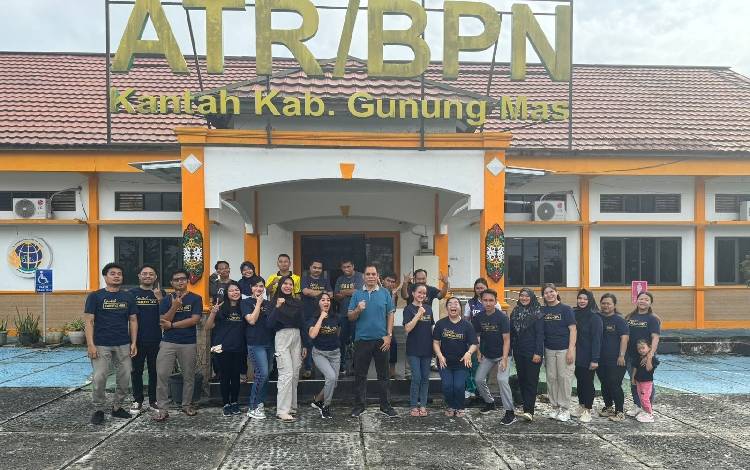 Kantor Pertanahan Kabupaten Gunung Mas Berkomitmen Membangun Zona Integritas