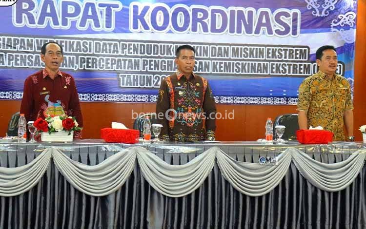 Rakor Persiapan Verifikasi Data P3KE: Upaya Murung Raya Menuju Penghapusan Kemiskinan Ekstrem