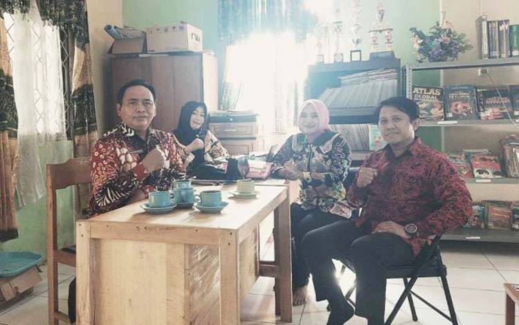 Perpusnas Nilai Kualitas Pengelolaan Perpusdes di Kabupaten Kapuas
