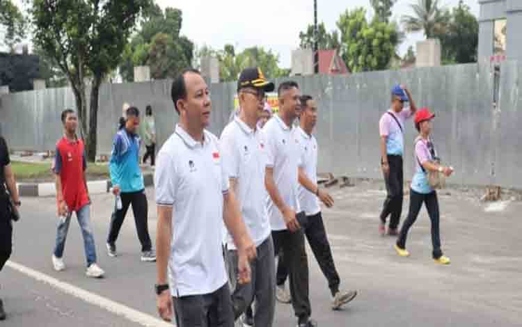 Pj Bupati Katingan Turut Hadiri Jalan Santai dan Silahturahmi Kebangsaan