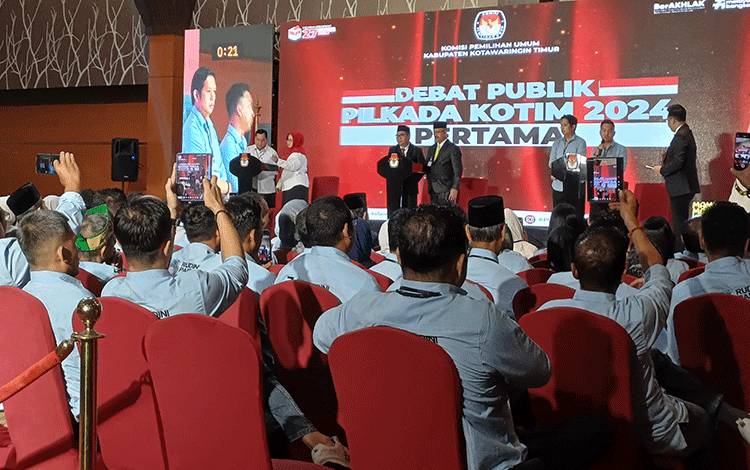 Ketua KPU Kotim Harapkan Paslon Sampaikan Program yang Dapat Yakinkan Masyrakat