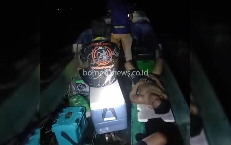 Perahu Rombongan Pemancing Asal Palangka Raya Terbalik di Ujung Pandaran, Satu Orang Hilang