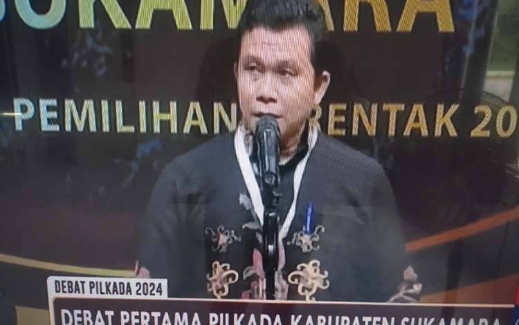 Debat Perdana Paslon Bupati dan Wakil Bupati Sukamara Sudah Digelar