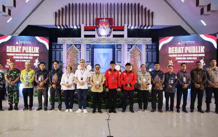 Hadiri Debat Publik Pertama Calon Bupati-Wakil Bupati, Pj Bupati Gunung Mas Katakan Hal Ini