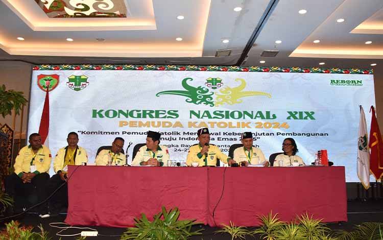 Kongres Pemuda Katolik Sukses, Gusma Kembali Terpilih
