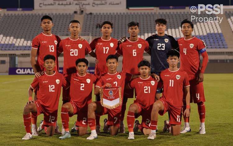 Indonesia Lolos ke Piala Asia U-17 2025 Setelah Imbang Lawan Australia