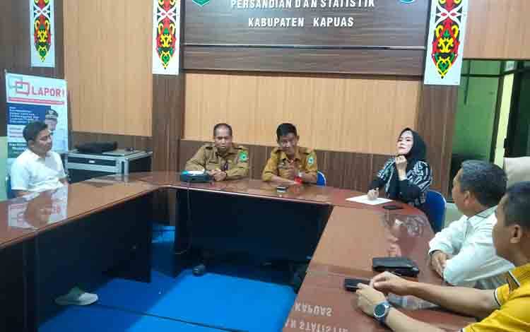Dinas Kominfosantik Kapuas Sambut Kunjungan Kerja DPRD Hulu Sungai Selatan