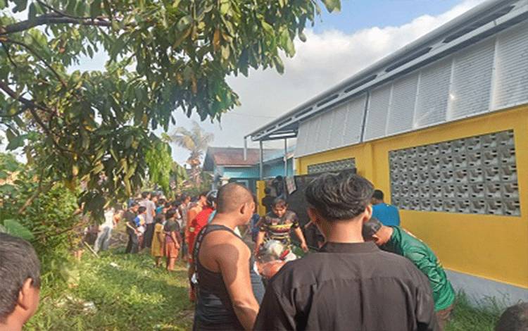 Rumah Warga Baamang Sampit Terbakar