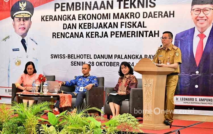 Pemprov Kalteng Gelar Pembinaan Teknis Kerangka Ekonomi Makro untuk Perencanaan Pembangunan 2025