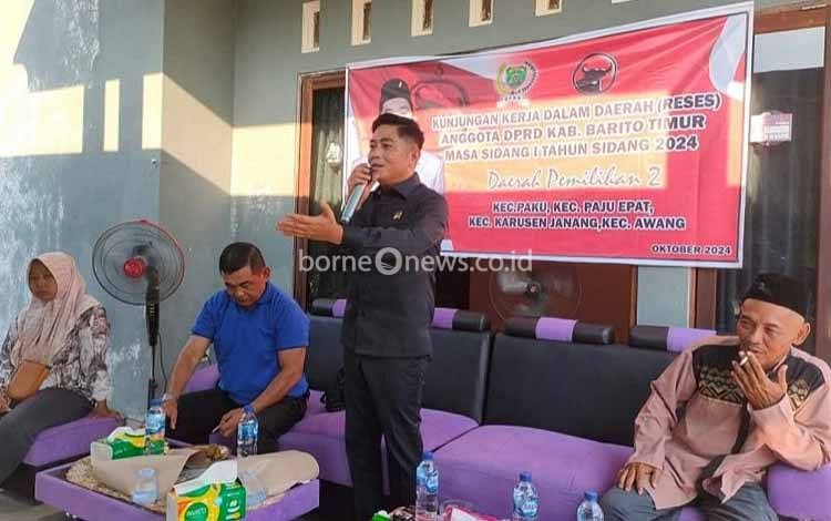 Dendy Mahaputra Serap Aspirasi Petani Saat Reses di Desa Siong