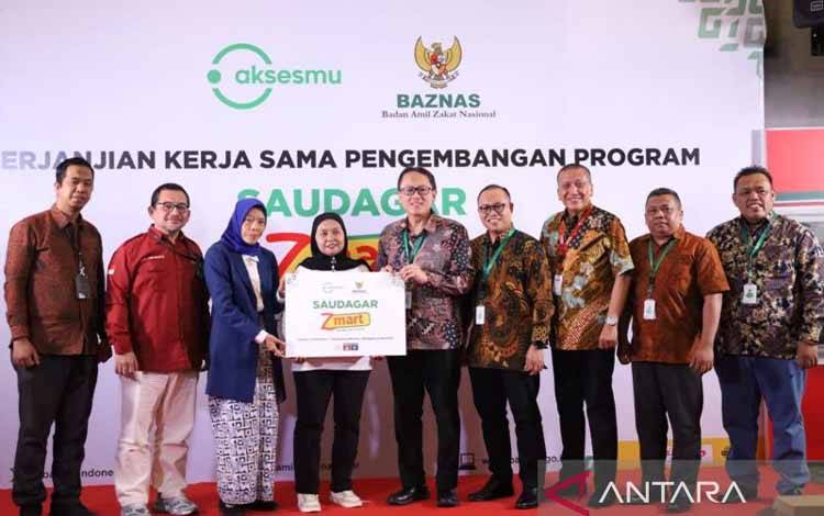 Baznas Gandeng Swasta Bantu Mustahik Usaha Warung lewat Program ZMart