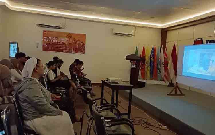 Nobar Film Tepatilah Janji Beri Pendidikan Politik kepada Pemilih Pemula