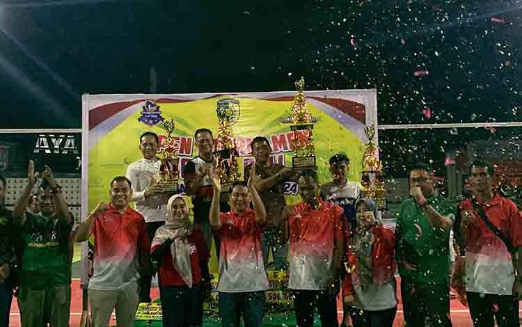 Kalampangan Cup 2024 Ditutup, Kalteng 22 Juara
