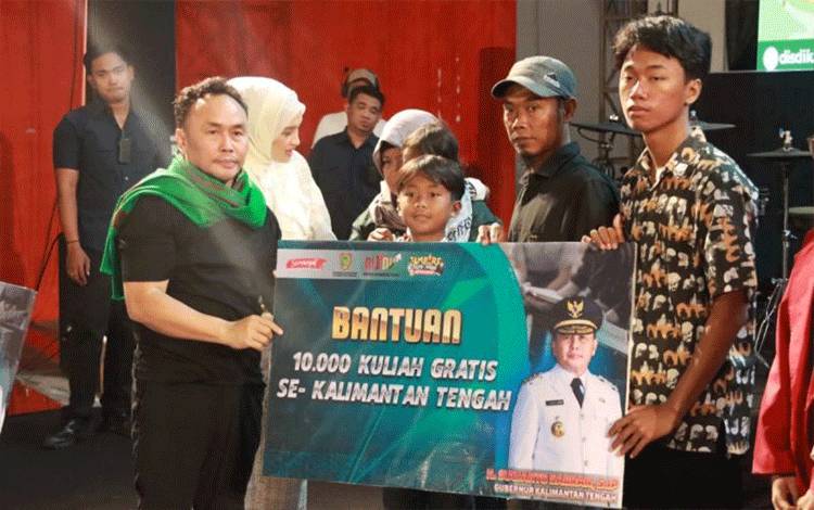 Gubernur Kalteng Luncurkan Program Sekolah dan Kuliah Gratis