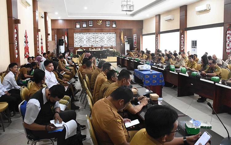 Pemkab Kapuas Gelar Rakor Persiapan Bahas KUA-PPAS 2025