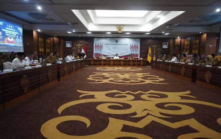 Pengurus Korpri Kalteng Rapat Final Persiapan MTQ VII Tingkat Nasional 2024