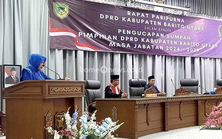 Ketua DPRD Barito Utara Soroti Kondisi APBD Perubahan 2024