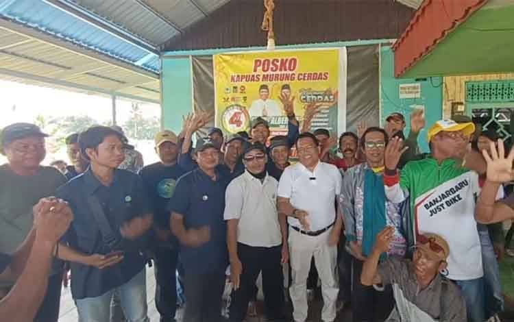 Paslon Erlin Hardi-Alberkat Kampanye Dialogis ke Kecamatan Kapuas Murung
