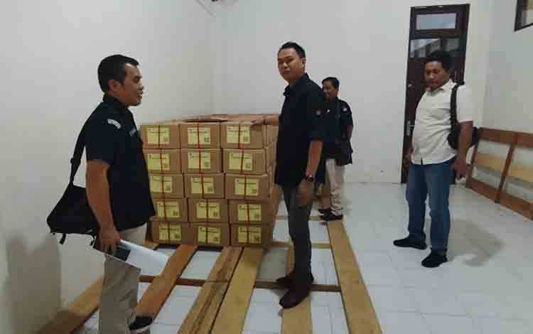Gudang Logistik Pilkada 2024 di Kalteng Dipastikan Penuhi Standar Keamanan