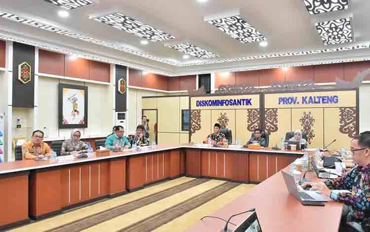 PPID Kapuas Ikuti Monev Keterbukaan Informasi Publik 2024
