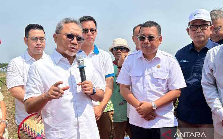 Kalteng Didorong Jadi Lumbung Pangan, Menko Zulkifli Beberkan Strategi Swasembada Pangan 2028