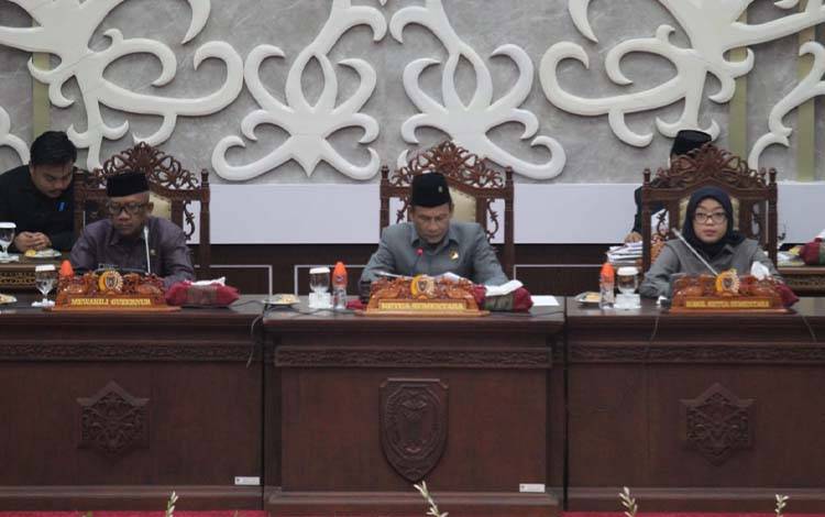 DPRD Kalteng Umumkan Dua Wakil Ketua dari Golkar dan Demokrat, PDIP dan Gerindra masih Tunggu Rekom