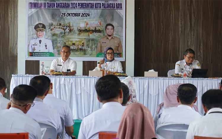 Realisasi Fisik dan Keuangan Pemko Palangka Raya Capai 64 Persen