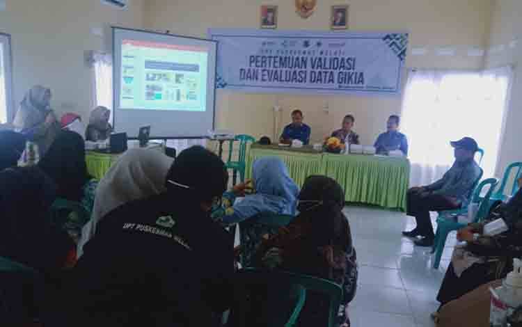 Puskesmas Melati Gelar Pertemuan Validasi dan Evaluasi Data Gizi Kesehatan Ibu dan Anak