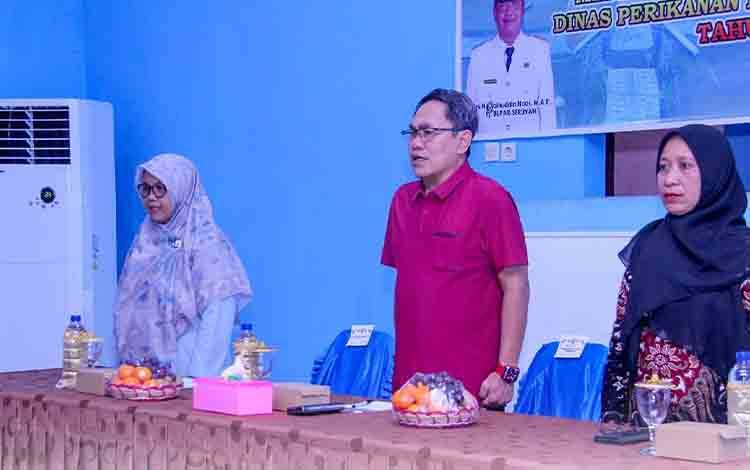 Diskan Seruyan Gelar Pelatihan Kualitas Air untuk Budidaya Ikan