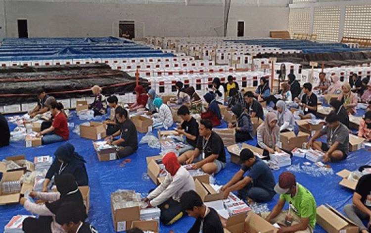 KPU Kotim Genjot Persiapan Logistik Pilkada, Sudah Capai 80 Persen