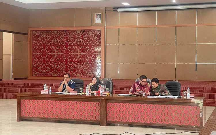 Bapenda Kalteng Rapat Rekonsiliasi PKB dan BBNKB Triwulan III
