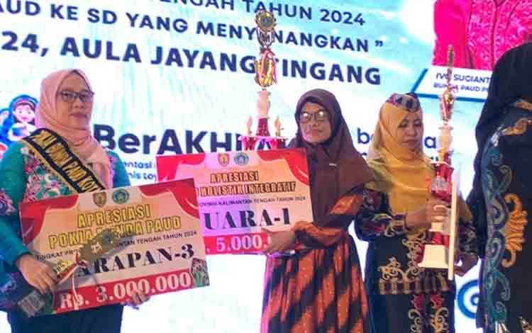 PAUD HI KB Melati II Anjir Serapat Baru Raih Juara I PAUD Holistik Integratif Tingkat Provinsi