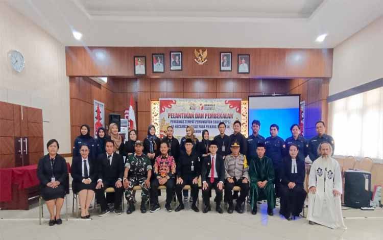 Pengawas TPS se Kecamatan Selat untuk Pilkada 2024 Resmi Dilantik