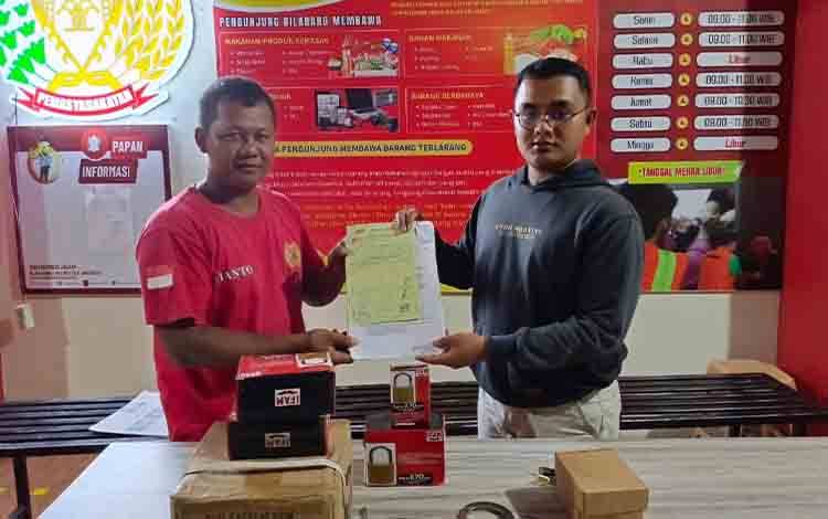 Lapas Sampit Terima Sarana Prasarana Keamanan dari Ditjenpas