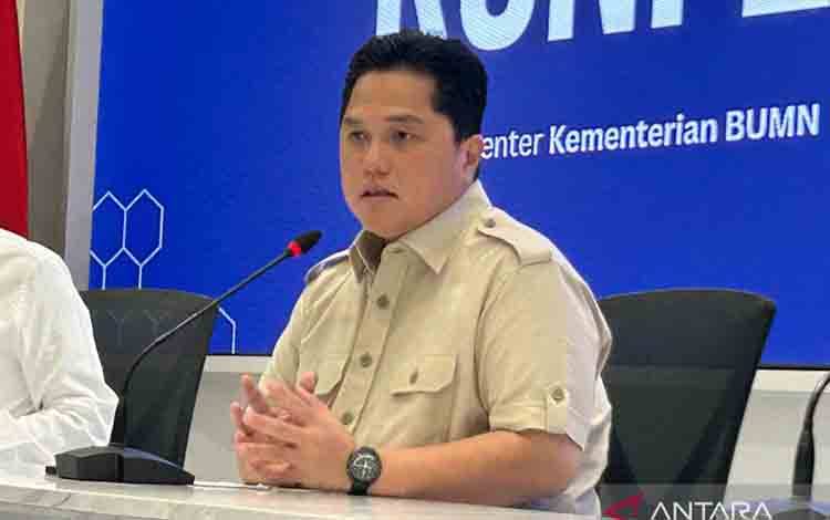 Erick Thohir Sebut Hanya Tujuh BUMN yang Masih Rugi