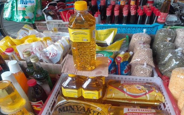 MinyaKita saat berada di pasar (Foto:Dokumen Marini)